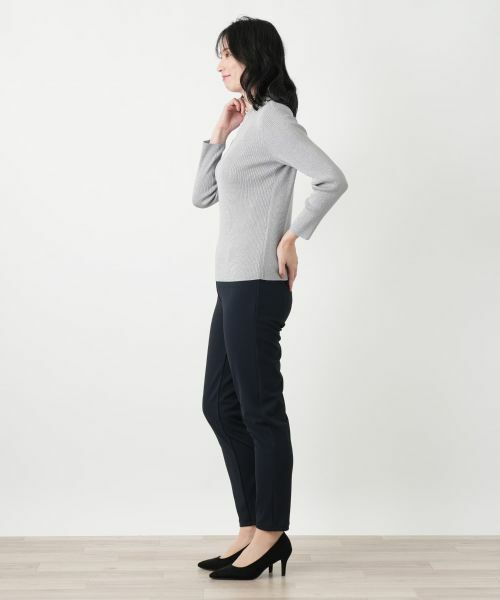 Leilian / レリアン ニット・セーター | ラメビジューネックリブニット | 詳細15