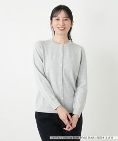 Leilian / レリアン カーディガン・ボレロ | クルーネックカーディガン