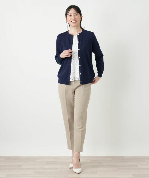 Leilian / レリアン カーディガン・ボレロ | クルーネックカーディガン | 詳細1