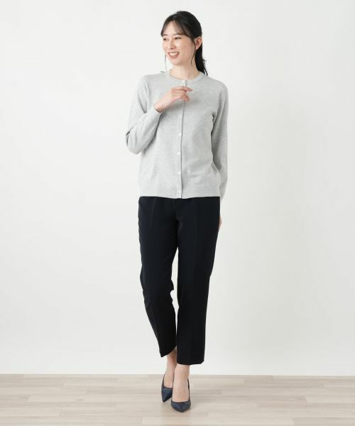 Leilian / レリアン カーディガン・ボレロ | クルーネックカーディガン | 詳細4