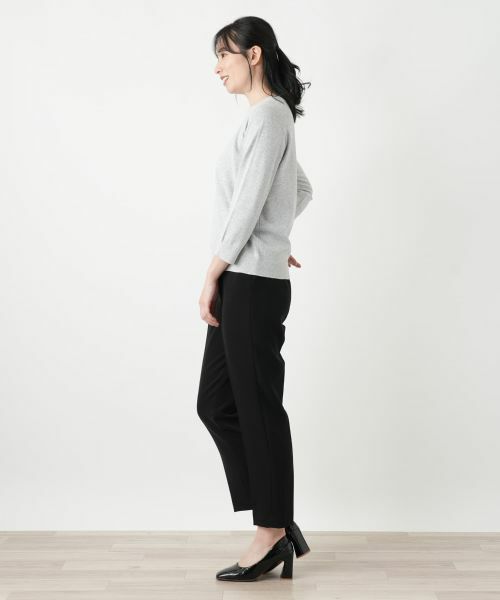 Leilian / レリアン ニット・セーター | 七分袖クルーネックニット | 詳細2