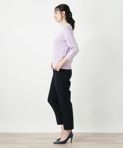 Leilian / レリアン ニット・セーター | 七分袖クルーネックニット | 詳細8