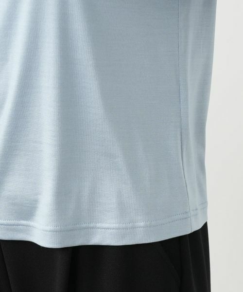 Leilian / レリアン カットソー | シルク混ハイネックカットソー | 詳細25