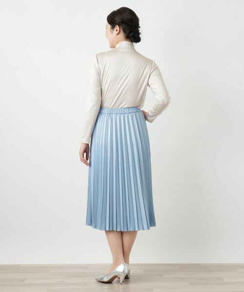 Leilian / レリアン カットソー | シルク混ハイネックカットソー | 詳細9