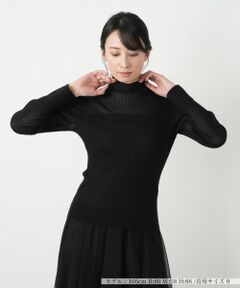 Leilian / レリアン ニット・セーター | ハイネックラメニット【BOURGE】