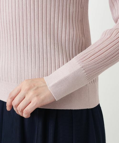 Leilian / レリアン ニット・セーター | ハイネックラメニット【BOURGE】 | 詳細16