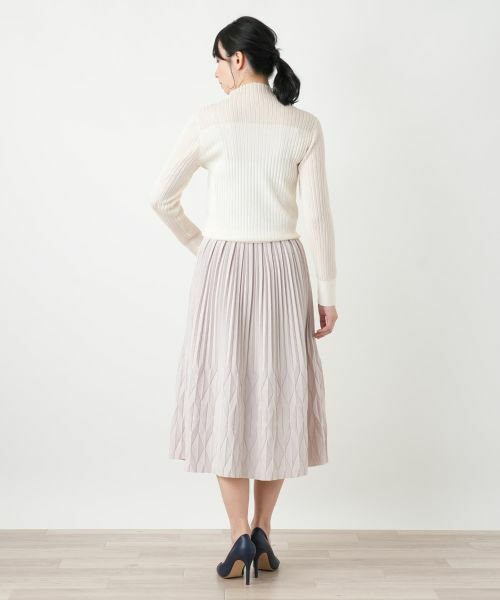 Leilian / レリアン ニット・セーター | ハイネックラメニット【BOURGE】 | 詳細3