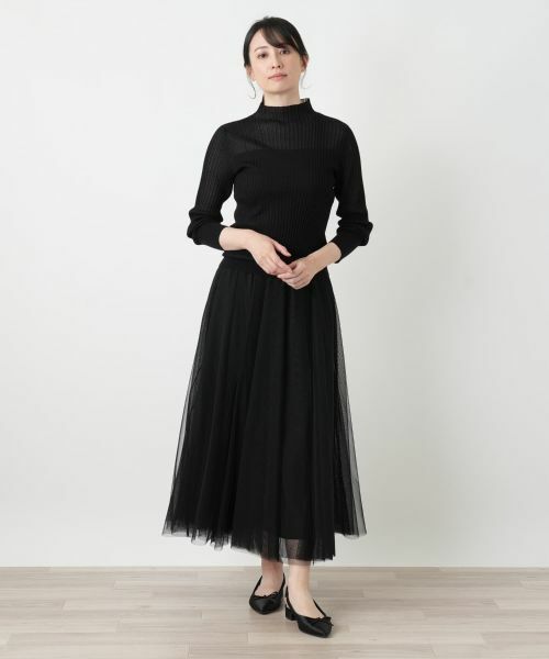 Leilian / レリアン ニット・セーター | ハイネックラメニット【BOURGE】 | 詳細4