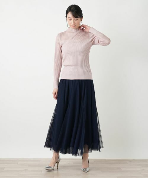 Leilian / レリアン ニット・セーター | ハイネックラメニット【BOURGE】 | 詳細7