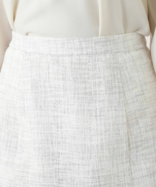 Leilian / レリアン ミニ・ひざ丈スカート | ツイードタイトスカート【BOURGE】 | 詳細18