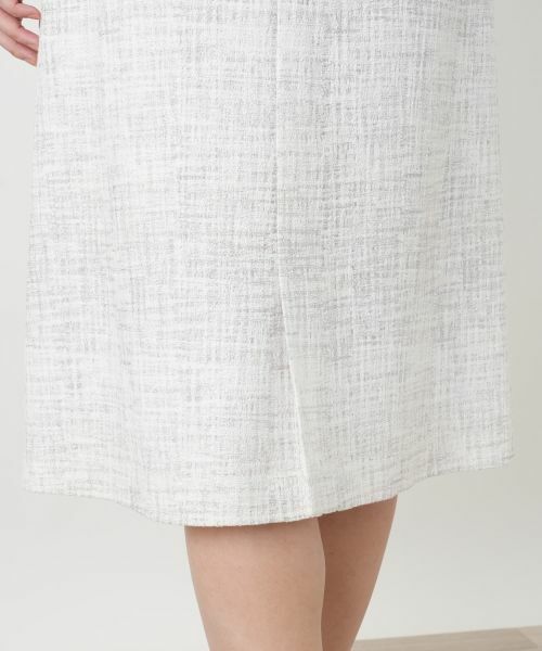 Leilian / レリアン ミニ・ひざ丈スカート | ツイードタイトスカート【BOURGE】 | 詳細22
