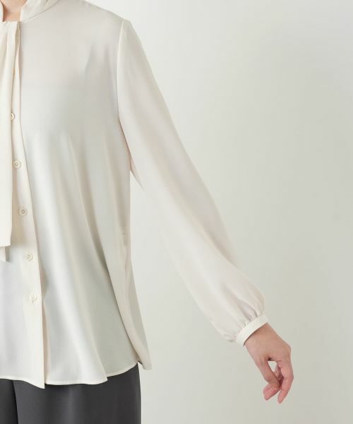 Leilian / レリアン シャツ・ブラウス | ボウタイブラウス【BOURGE】 | 詳細18