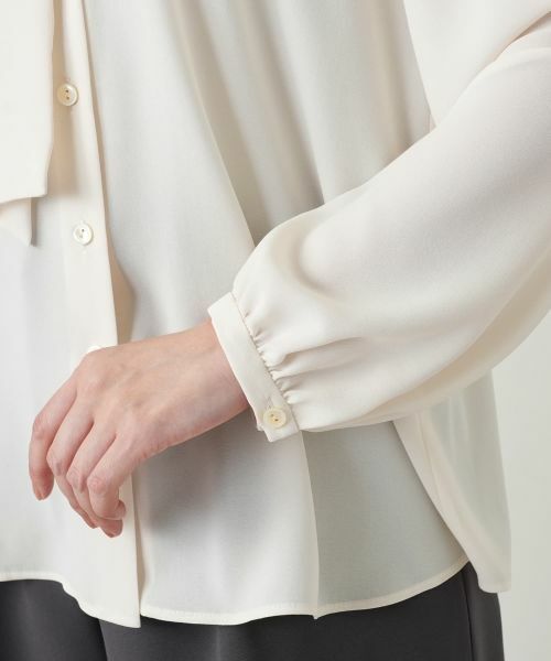 Leilian / レリアン シャツ・ブラウス | ボウタイブラウス【BOURGE】 | 詳細19