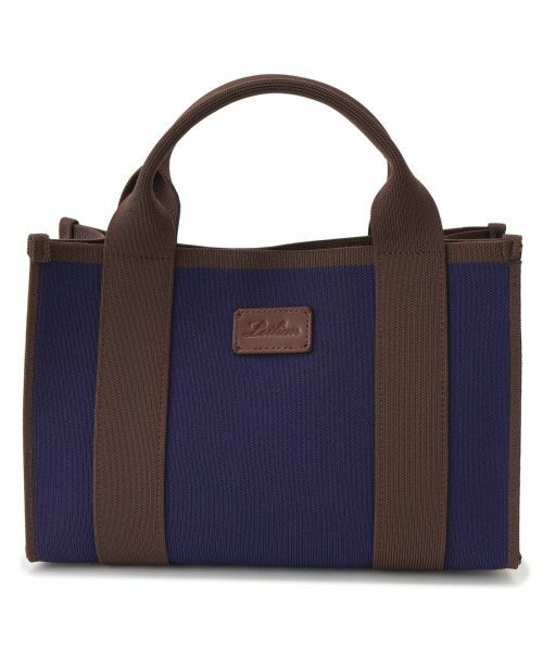 Leilian / レリアン ハンドバッグ | 2WAYトートバッグ（ネイビー系）