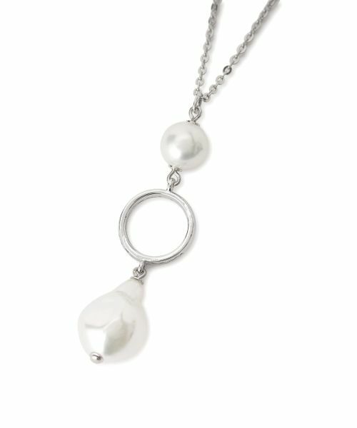 Leilian / レリアン ネックレス・ペンダント・チョーカー | ビジューロングネックレス（アイボリー）