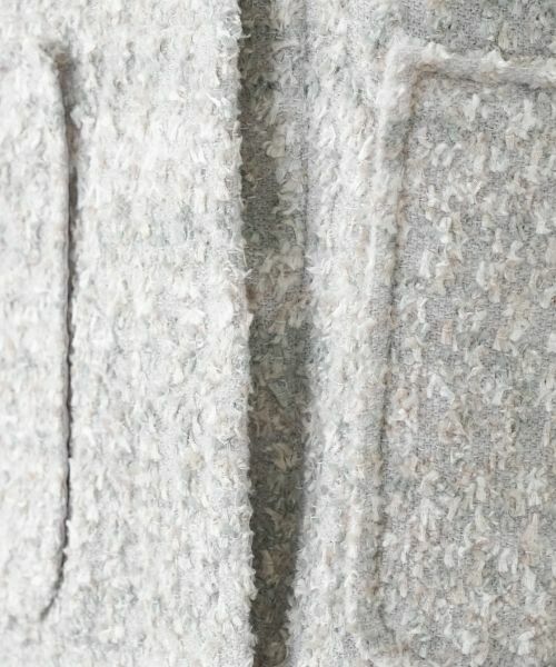 Leilian / レリアン テーラードジャケット | ツイードスタンドカラージャケット | 詳細16