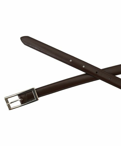 Leilian / レリアン ベルト・サスペンダー | スクエアバックルナローベルト | 詳細1