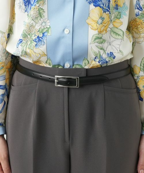 Leilian / レリアン ベルト・サスペンダー | スクエアバックルナローベルト | 詳細11