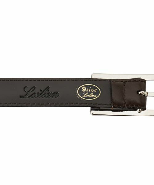 Leilian / レリアン ベルト・サスペンダー | スクエアバックルナローベルト | 詳細2