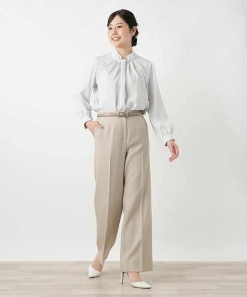 Leilian / レリアン ベルト・サスペンダー | スクエアバックルナローベルト | 詳細3