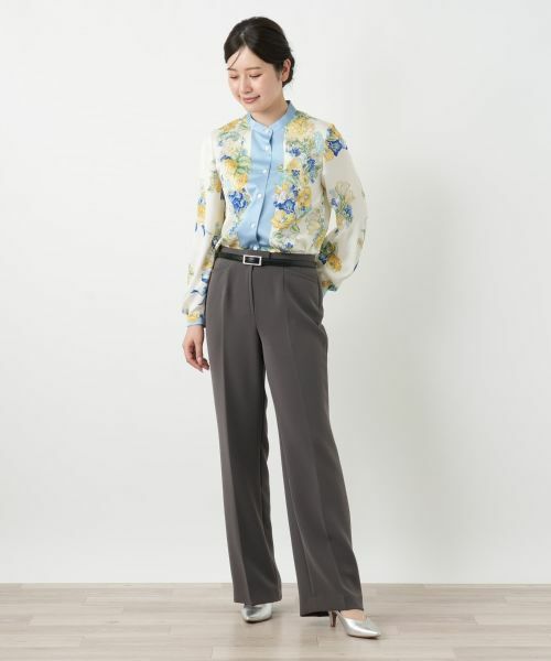 Leilian / レリアン ベルト・サスペンダー | スクエアバックルナローベルト | 詳細9