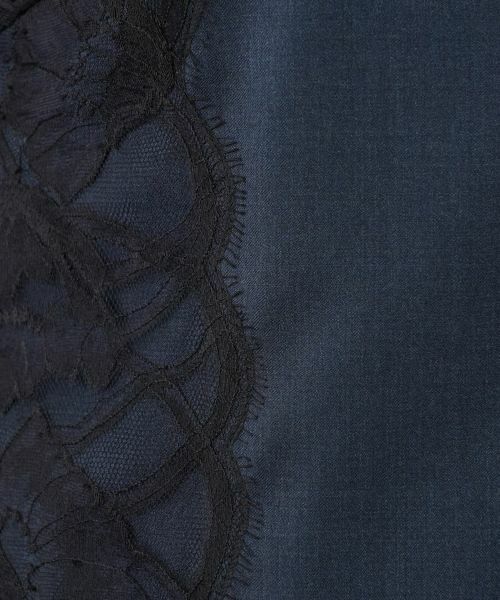 Leilian / レリアン ドレス | レース刺繍クルーネックワンピース | 詳細15