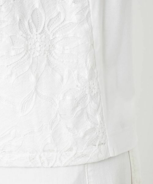 Leilian / レリアン カットソー | ラッセルレースカットソー【ROCHAS Premiere】【26年3月カタログ】 | 詳細16