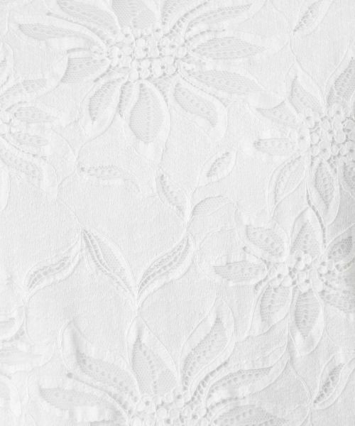 Leilian / レリアン カットソー | ラッセルレースカットソー【ROCHAS Premiere】【26年3月カタログ】 | 詳細17