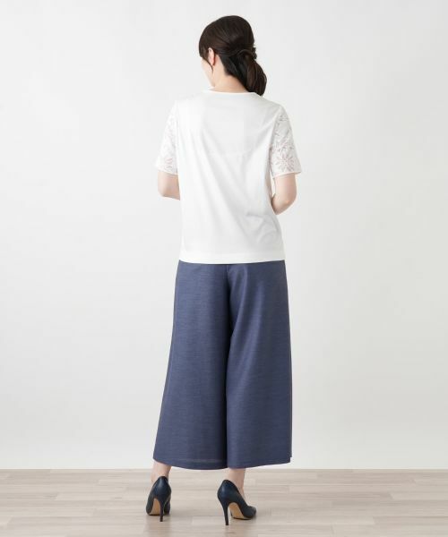 Leilian / レリアン カットソー | ラッセルレースカットソー【ROCHAS Premiere】【26年3月カタログ】 | 詳細21