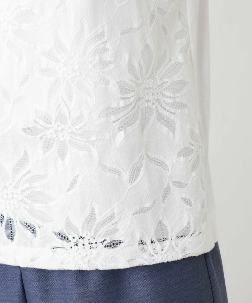 Leilian / レリアン カットソー | ラッセルレースカットソー【ROCHAS Premiere】【26年3月カタログ】 | 詳細28