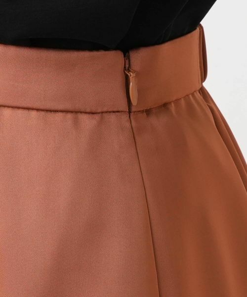 Leilian / レリアン ミニ・ひざ丈スカート | サテンロングスカート | 詳細11