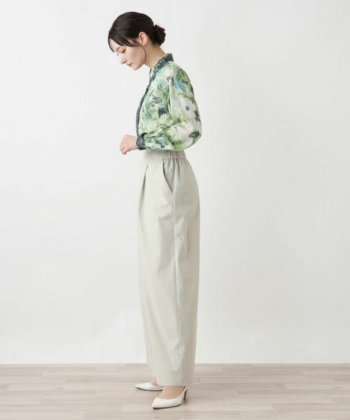 Leilian / レリアン その他パンツ | タックワイドパンツ | 詳細5