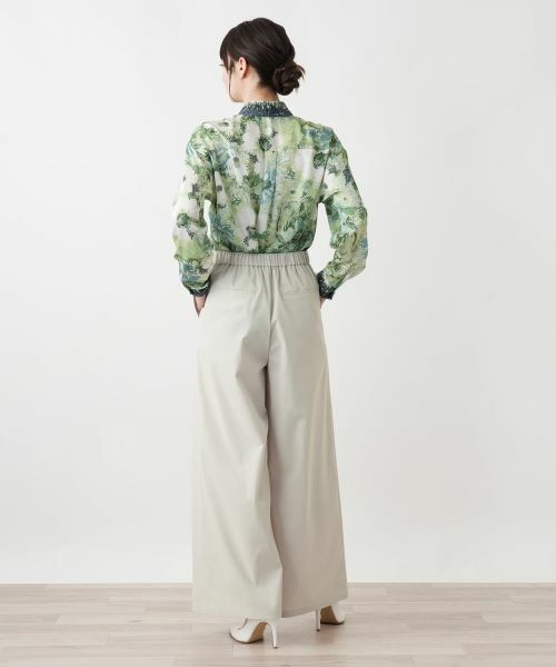 Leilian / レリアン その他パンツ | タックワイドパンツ | 詳細6