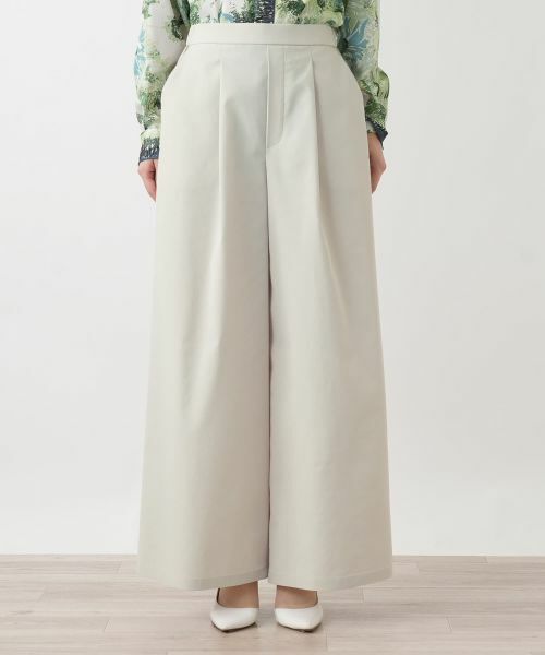 Leilian / レリアン その他パンツ | タックワイドパンツ | 詳細7