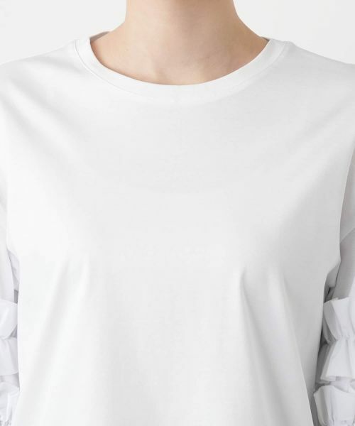 Leilian / レリアン カットソー | フリルスリーブカットソー | 詳細10