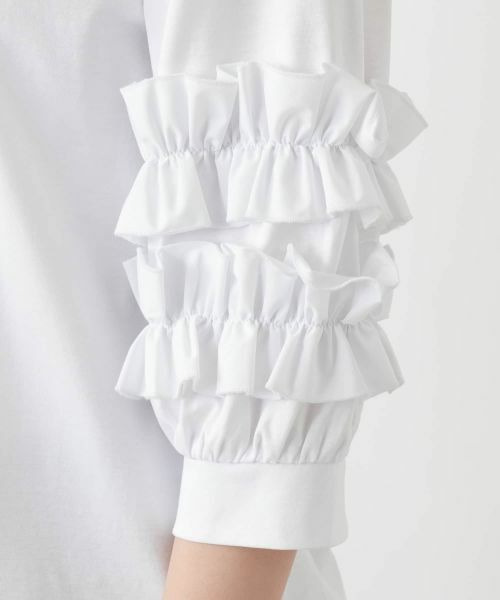 Leilian / レリアン カットソー | フリルスリーブカットソー | 詳細13
