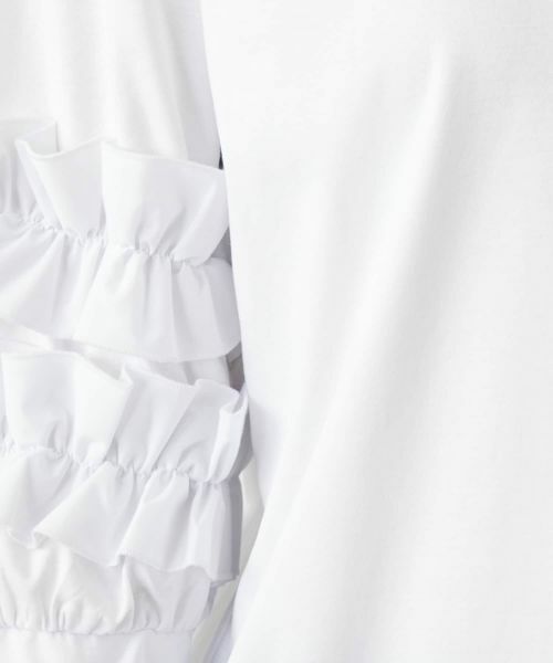 Leilian / レリアン カットソー | フリルスリーブカットソー | 詳細15