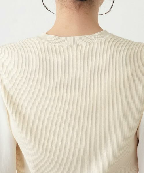 Leilian / レリアン ニット・セーター | 切替ボリュームスリーブニット | 詳細14