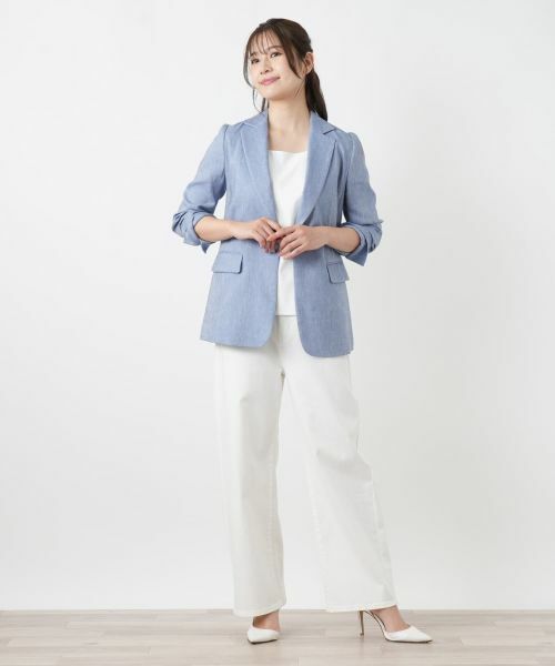 Leilian / レリアン テーラードジャケット | テーラードジャケット【ROCHAS Premiere】【26年3月カタログ】 | 詳細4