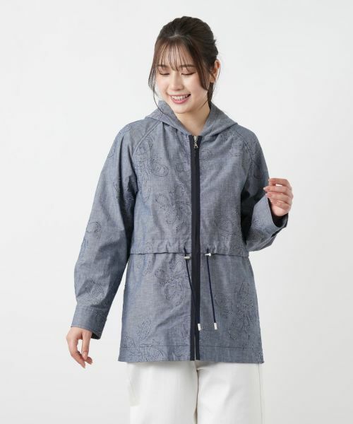 Leilian / レリアン その他アウター | フーディーコート【ROCHAS Premiere】【26年3月カタログ】 | 詳細10