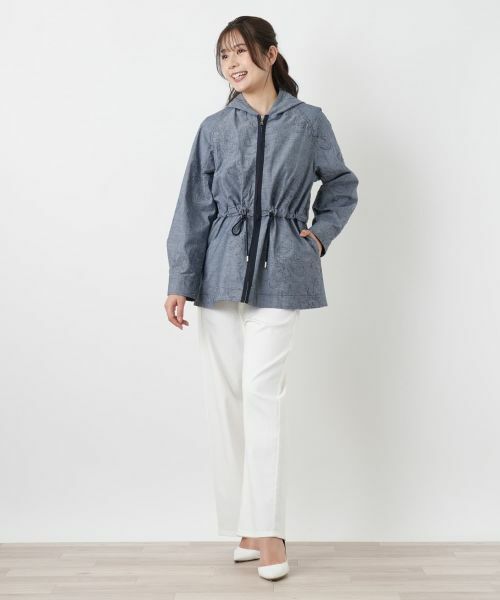 Leilian / レリアン その他アウター | フーディーコート【ROCHAS Premiere】【26年3月カタログ】 | 詳細12