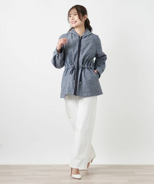 Leilian / レリアン その他アウター | フーディーコート【ROCHAS Premiere】【26年3月カタログ】 | 詳細13