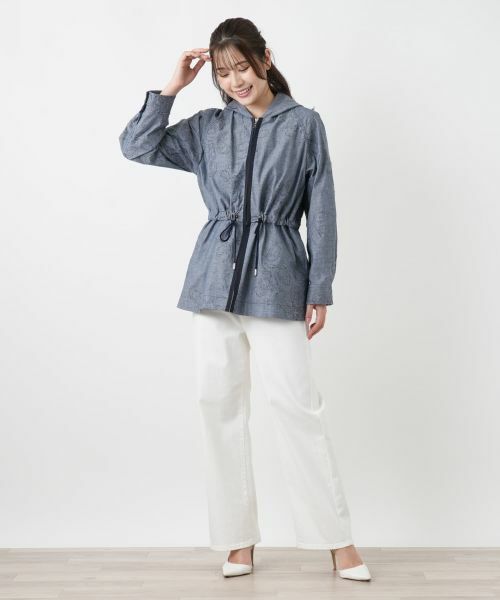 Leilian / レリアン その他アウター | フーディーコート【ROCHAS Premiere】【26年3月カタログ】 | 詳細14