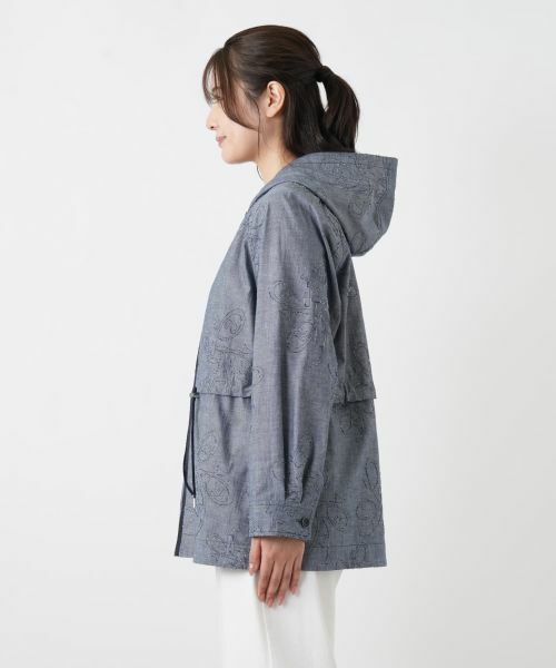 Leilian / レリアン その他アウター | フーディーコート【ROCHAS Premiere】【26年3月カタログ】 | 詳細16