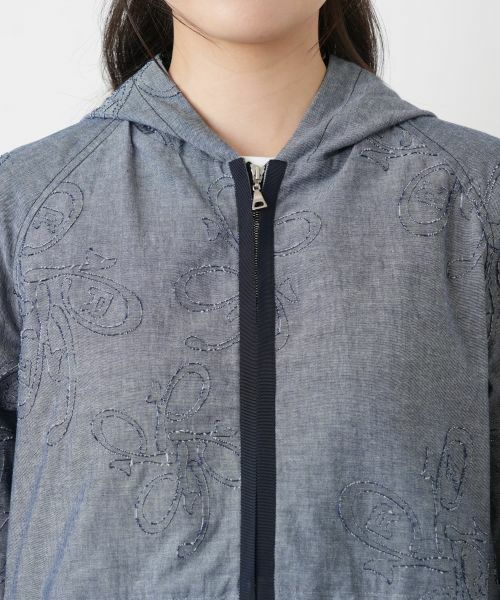 Leilian / レリアン その他アウター | フーディーコート【ROCHAS Premiere】【26年3月カタログ】 | 詳細18