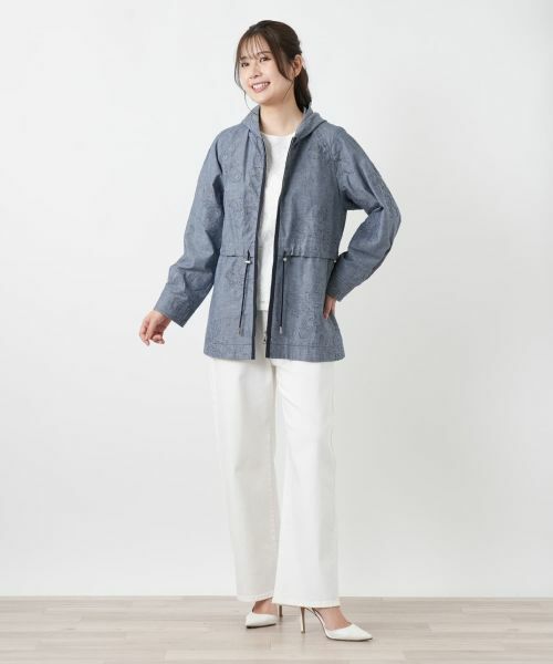 Leilian / レリアン その他アウター | フーディーコート【ROCHAS Premiere】【26年3月カタログ】 | 詳細2