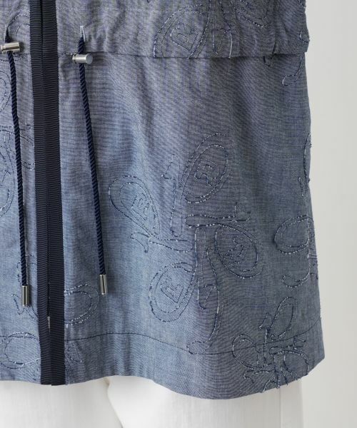 Leilian / レリアン その他アウター | フーディーコート【ROCHAS Premiere】【26年3月カタログ】 | 詳細23