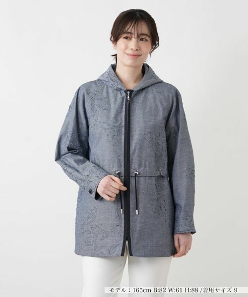 Leilian / レリアン その他アウター | フーディーコート【ROCHAS Premiere】【26年3月カタログ】 | 詳細26