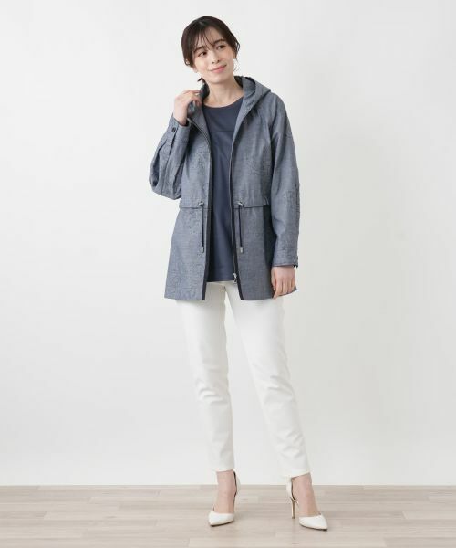 Leilian / レリアン その他アウター | フーディーコート【ROCHAS Premiere】【26年3月カタログ】 | 詳細27