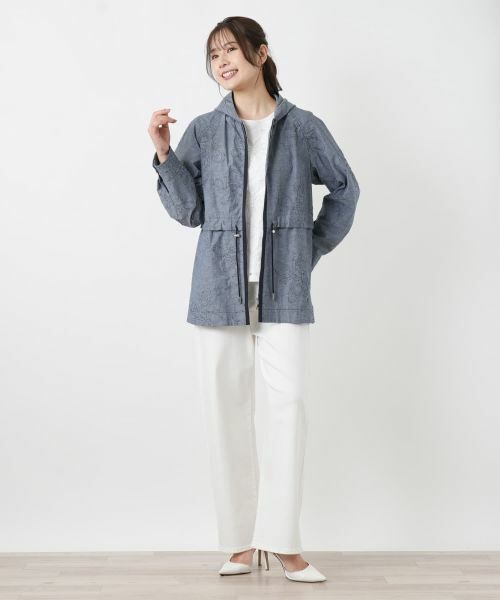 Leilian / レリアン その他アウター | フーディーコート【ROCHAS Premiere】【26年3月カタログ】 | 詳細6